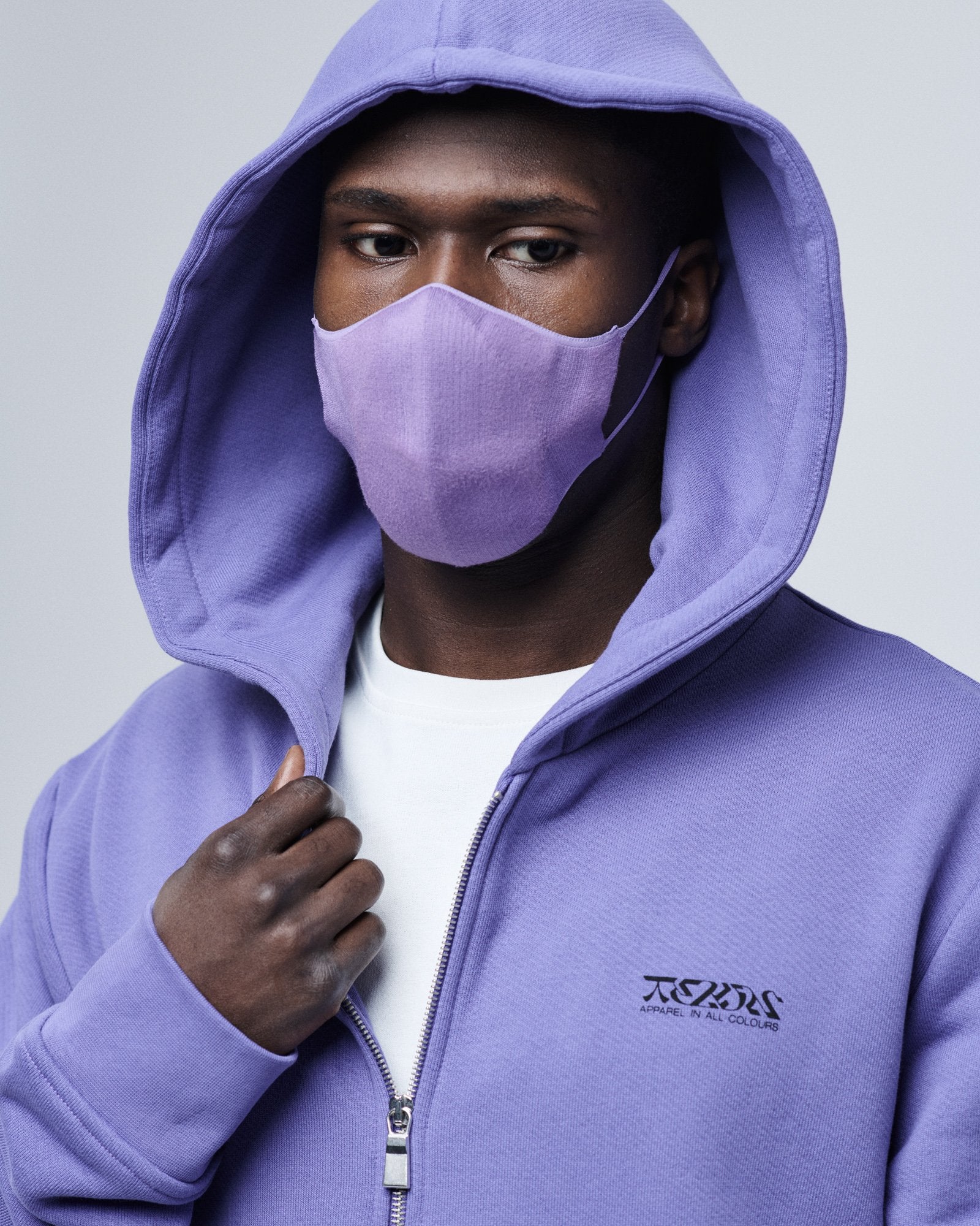 Lavender zip hoodie online